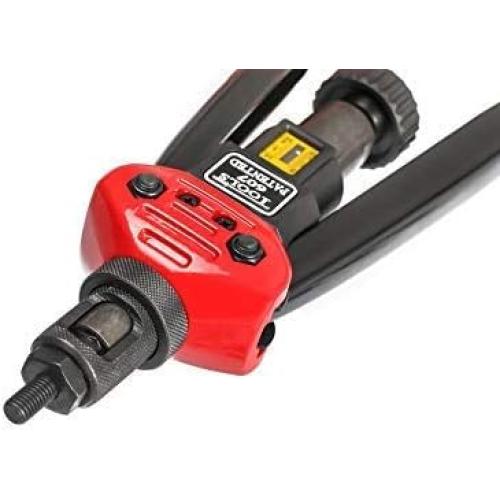 Size 16 RZX 16 Rivet NUT Tool Hand Blind Riveter,RIVNUT Riveting Tools with Nut Setting System M3 M4 M5,m6,m8,m10 M12, 10-24, 1/4-20, 5/16-18,3/8-16,1/2-13 Totally 12 mandrels