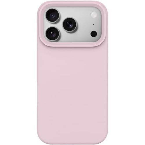for iPhone 17 Pro Max Genuine Liquid Silicone Case, Stain-Resistant, Heavy Duty Shockproof, Premium Minimalist Basic Matte Phone Case Slim Fit Cover, 6.9 Screen 2025 - Baby Pink