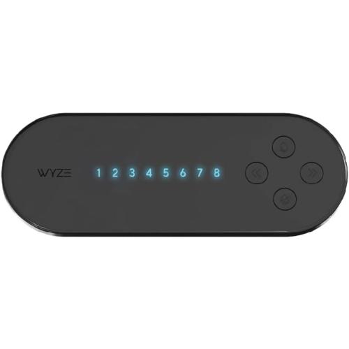 Wyze WSPRK1 Smart Controller, Smart Sprinkler Timer with EPA Watersense, 8-Zone WiFi (1 Year of Automatic Weather-Based Watering with Sprinkler Plus Included), Black