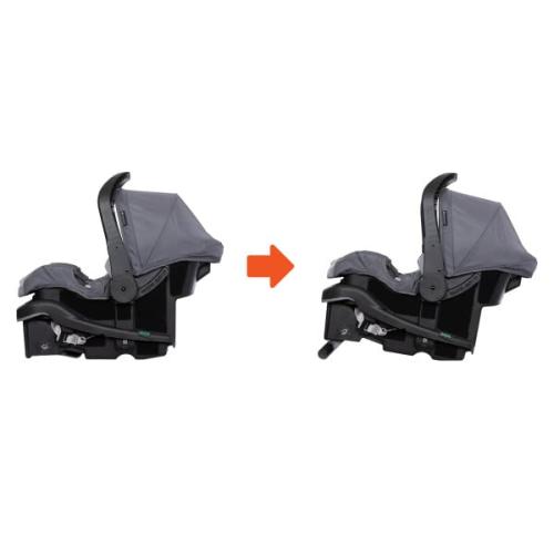 Baby Trend EZ-Lift™ Plus Infant Car Seat, Ultra Grey – Newborn Comfort Padding, Lightweight Carry Build, Adjustable Harness System