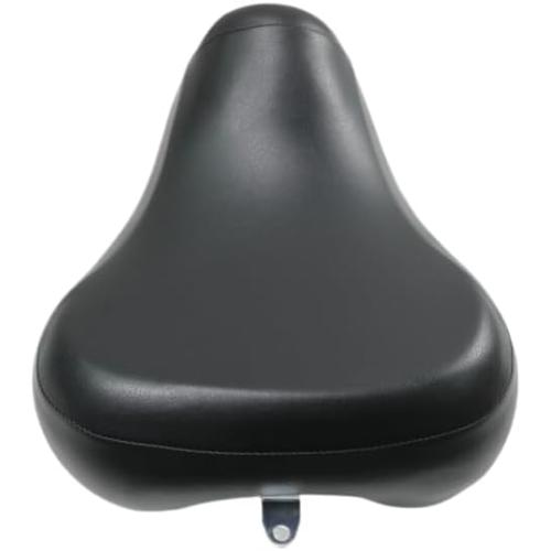 Motorcycle accessories Pillion Passenger Soft Seat Cushion for Harley Sportster XL 883 1200 72 48 1983-2003 (Black)