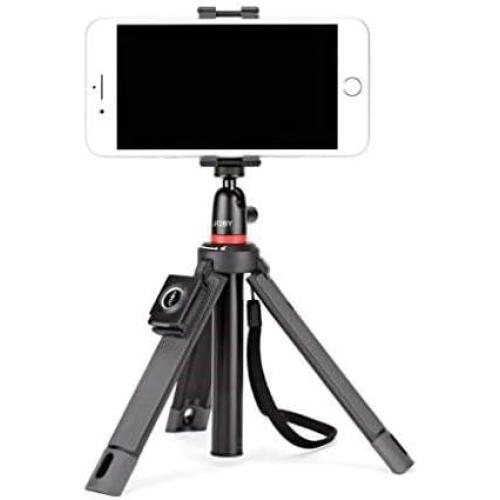 JOBY JB01550-BWW TelePod Mobile Tripod for Smartphone and Camera - Bluetooth Remote, Monopod, Selfie Stick, Vlogging, iPhone, Mirrorless, 360, Action Camera, Lights