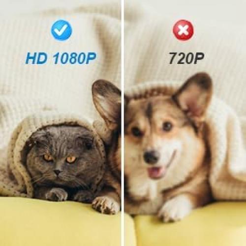 WiFi Hidden Camera DIY Mini Portable and Wireless Nanny Cam 1080P HD Spy Camera with Motion Detection Security Cameras for Home Office Outdoor