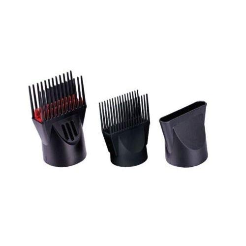 RED by Kiss Tourmaline Ceramic 2200W PRO - Professional Hair Dryer with Extra Combs, Frizz-Free Hair, Six Heat Settings Blow Dryer