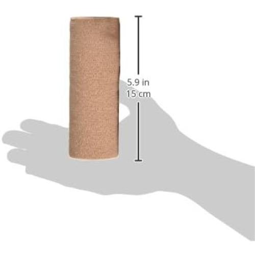 3600-TN Bandage CoFlex Controlled Compression Latex NS 6x5yd Tan 12/Bx by Andover Coated Products