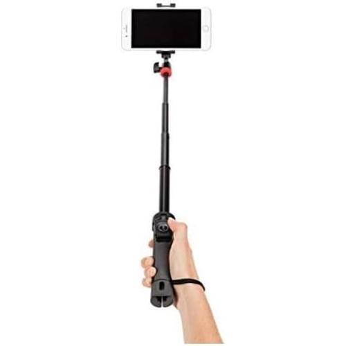 JOBY JB01550-BWW TelePod Mobile Tripod for Smartphone and Camera - Bluetooth Remote, Monopod, Selfie Stick, Vlogging, iPhone, Mirrorless, 360, Action Camera, Lights