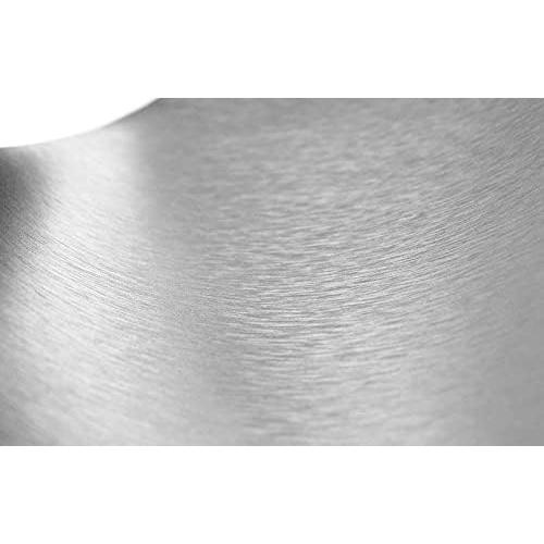 VViViD® XPO Silver Brushed Steel Car Wrap Vinyl Roll with Air Release Technology (10ft x 5ft)