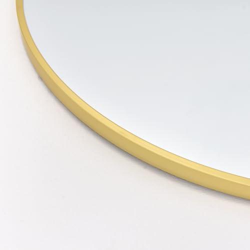 Arched Full Length Mirror - 1858 Floor & Wall Mounted Mirror for Bedroom & Living Room, Gold