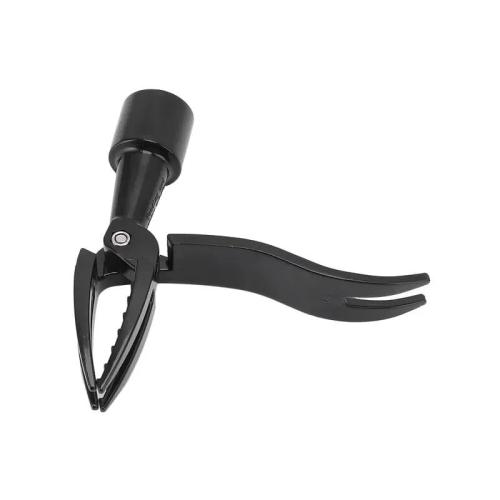 Stand-Up Weeding Tool with Foot Pedal, Garden Weed Puller and Remover, Heavy Duty Steel Construction, Black