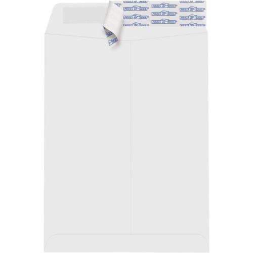 LUXPaper 9 x 12 Open End Window Envelopes | Peel & Press | White | 28lb. Text | 500 Qty