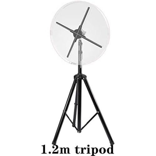 3DHologramFan Stand with Multi-Function Base, Height 39.4 to 69 Inch, 150 Pounds Load-Bearing for A Variety of 3D Rack