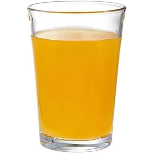 Aegean Juice Glass Set of 6 – 190ml Lead-Free Clear Glassware for Water, Juice, Cocktails – Durable, Elegant Drinking Glasses for Home & Party Use