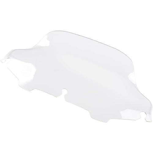WYNMOTO Clear 8 Wave Windshield Windscreen Compatible for 1996-2013 Harley Davidson Touring Street Glide Electra Glide FLHT FLHTCU Ultra Classic Glide FLHX FLHTK 96-13 (Tint)