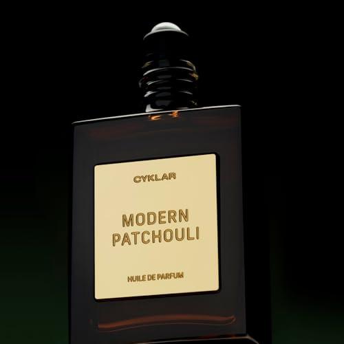 CYKLAR Perfume Oil for Skin – Modern Patchouli Scent – Sultry, Warm & Earthy Perfume Fragrance with Bergamot, Verbena & Cashmere Notes – Travel-Friendly 15ml