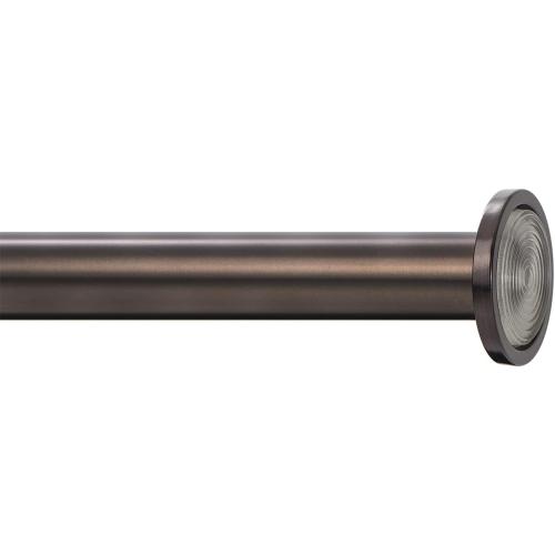 Ivilon Tension Curtain Rod - Spring Tension Rod for Windows or Shower, 36 to 54 Inch. Oil Rubbed Bronze ORB