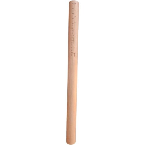 Il Bastone Beechwood Italian Style Rolling Pin by PastaVirtuoso, For Rolling Out Dough For Pasta, Bread, Baking, and More