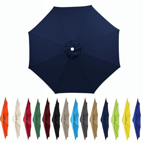 Patio Umbrella Replacement Canopy, 6 Ribs / 8 Ribs, Waterproof And UV Resistant, Suitable For Terrace, Beach, Outdoor