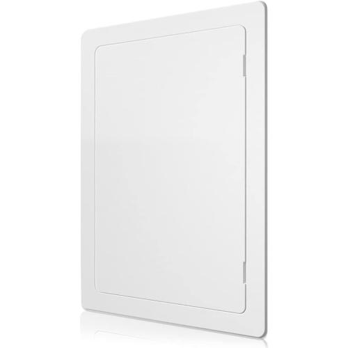 Access Panel for Drywall - 12 x 16 inch - Wall Hole Cover - Access Door - Plumbing Access Panel for Drywall - Heavy Durable Plastic White