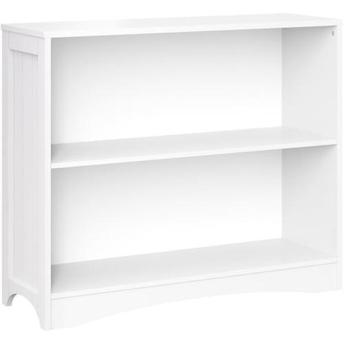 RiverRidge 3 shelves Horizontal Bookcase, White