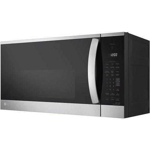 LG MVEM1825F Microwave, PrintProof Stainless Steel