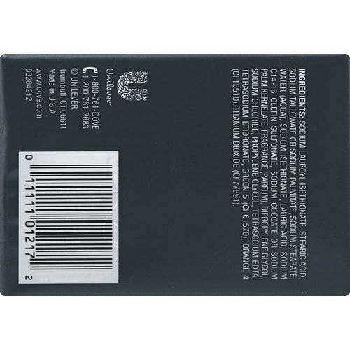 Dove Men Care 3 in 1 Bar To Clean and Hydrate Skin Extra Fresh More Moisturizing Than Bar Soap 3.75 oz 4 Bars (2PK)