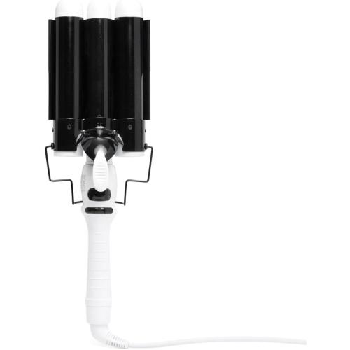 BONDIBOOST Wave Wand Hair Curling Iron Wand [32 mm], 1.25 Inch Ceramic Tourmaline Triple Extra Large Barrels   Long Lasting, Natural Looking Waves   Instant Heat Up for Fast Styling