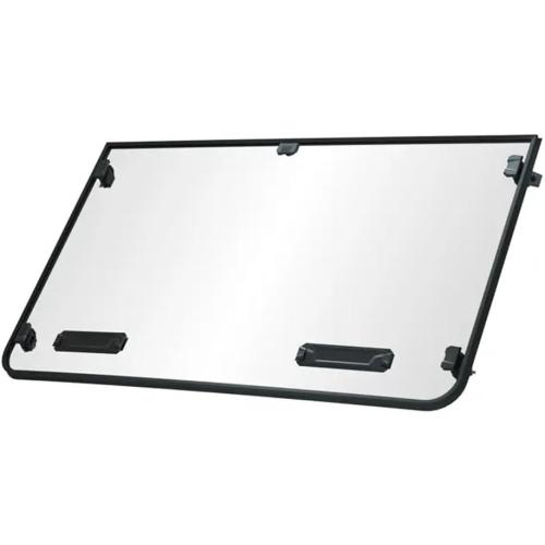 Polaris 2889089 Lock & Ride Hard Coat Poly Full Windshield - Vented Frameless