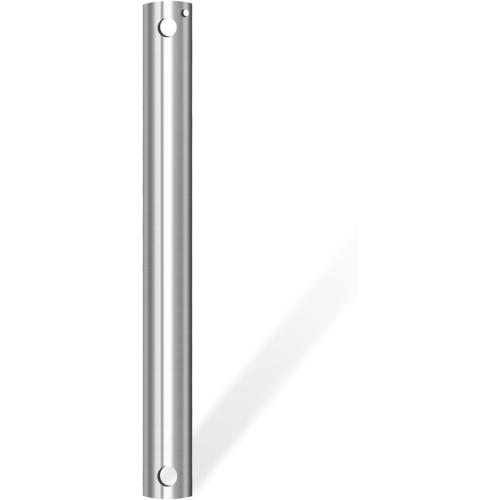 24-Inch Ceiling Fan Downrod with Extension Cord, 2-Foot Brushed Nickel Ceiling Fan Extension Rod, 1-Inch OD, Ceiling Downrod for Various Fans (Nickel, Unthreaded)