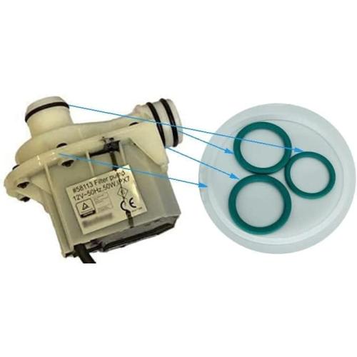 Replaces Coleman Lay-Z-Spa Pump Repair Kit P4071 | Hot Tub Pump Repair, E02 Code Fix, Includes Impeller & Shafts, Fits 58113