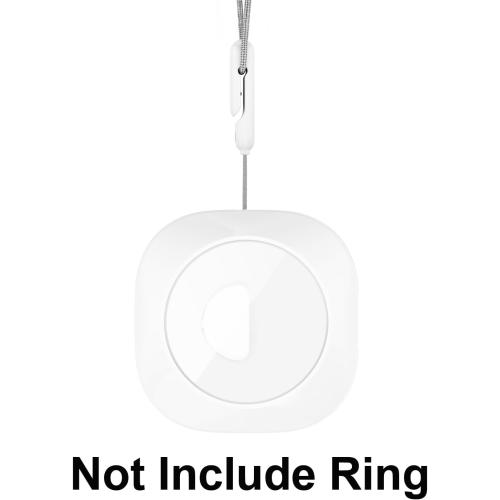 #12 Black Smart Ring Charging Case Fitness Ring Charging Box Small Portable Charger for Smart Rings with Magnetic Charging Port