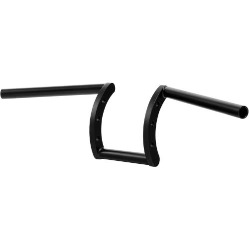 TCMT Black Drag Handlebar 1 Z Bars Fits For Harley Softail Sportster XL Honda Yamaha Suzuki Kawasaki Triumph Indian Victory Choppers Custom Bobbers with 1 Bars