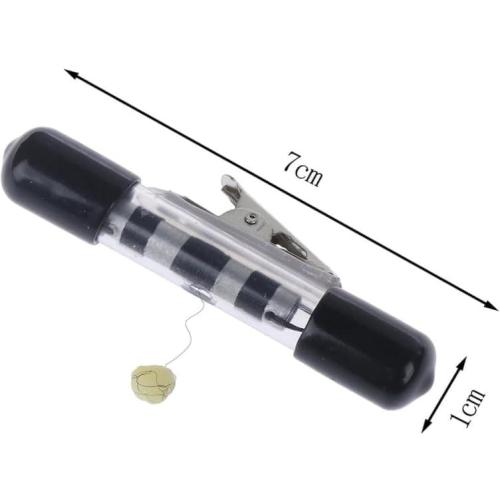2Pcs Black Invisible Thread Levitation Magic Trick Props Kits Resistant Stage Street Floating Prop for Magician Invisible Thread Retractor Useful SmallReel Magic Tricks Accessories (120cm)