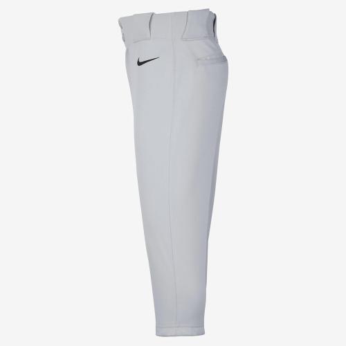 S Nike Vapor Select 2 Big Kids' High Baseball Pants (DX9168-012, Wolf Grey/Black)