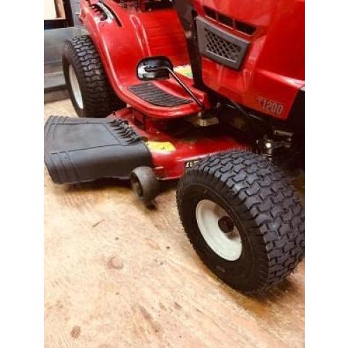 Rocky Mountain Goods 15x6.00 6 NHS Lawn Mower Tire and Wheel - Replacement Wheel for Craftsman, John Deere, Cub Cadet, Riding Mower, Tractor - Turf Saver Tread - Heavy Duty 4 Ply - Tubeless Tire (1)