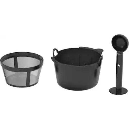 BELLAS PRO Series 12-Cup Programmable Coffee Maker, Stainless Steel and Black, Digital Display, Brew Later Function