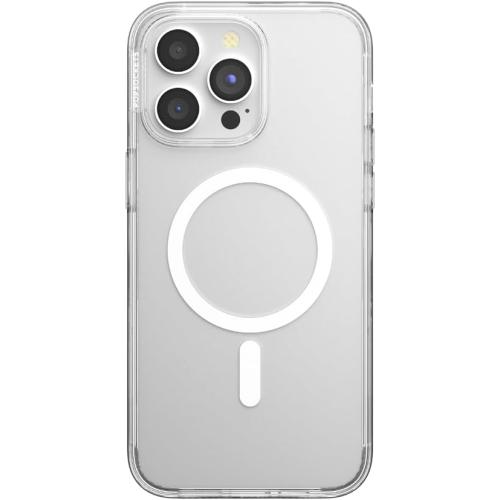PopSockets iPhone 12 Pro Max Case Compatible with MagSafe, Phone Case for iPhone 12 Pro Max, Wireless Charging Compatible, Case Only - Clear
