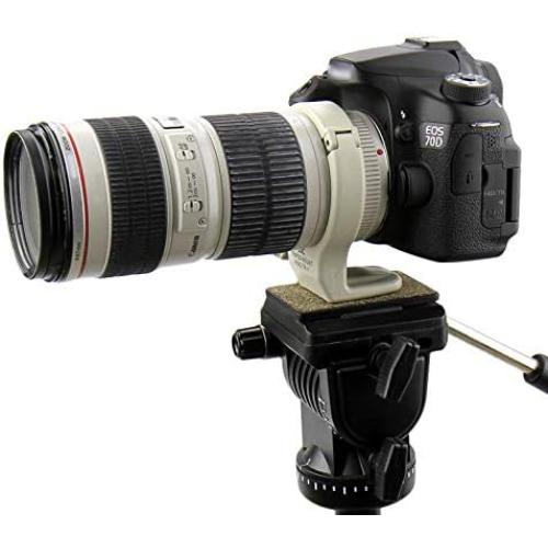 Lens Tripod Mount Ring Collar for Canon EF 70-200mm f/4L is II USM or EF 70-200mm f/4L & EF 70-200mm f/4L is Replaces Canon A-2 Durable ABS -White