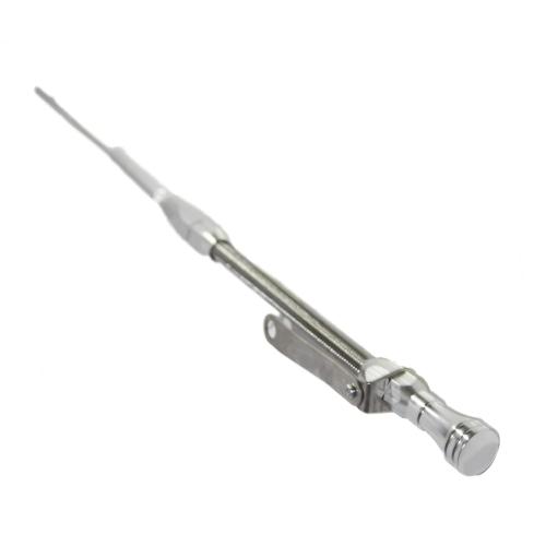 Stainless Steel Engine Oil Dipstick for SBC Chevy 1980-Up, Passenger Side