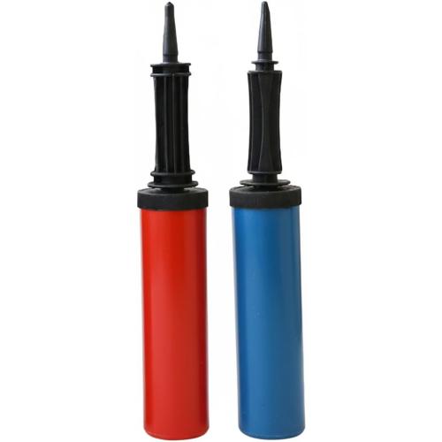 Kids Party Balloon Pump 2-Pack – Double-Action Manual Hand Inflator with Random Mixed Colors, Easy and Fast for Children’s Balloon Decoration
