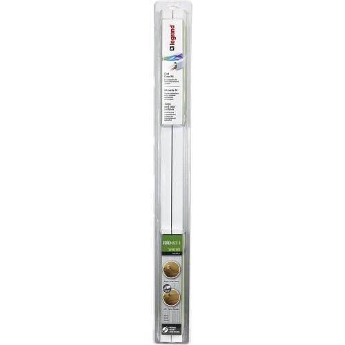 CordMate II Plastic Cord Cover Kit White (WMC332)