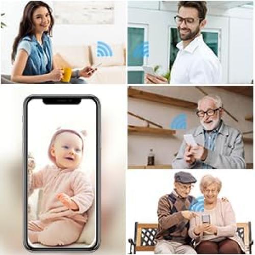 WiFi Hidden Camera DIY Mini Portable and Wireless Nanny Cam 1080P HD Spy Camera with Motion Detection Security Cameras for Home Office Outdoor