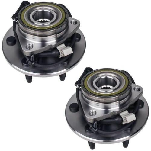 PAROD 515036 2PCS 4WD/AWD Front Wheel Hub Bearing Assembly Compatible with Cadillac Escalade, Chevy Avalanche 1500, Express, Silverado, Tahoe, Suburban, GMC Savana, Yukon, Sierra w/ABS