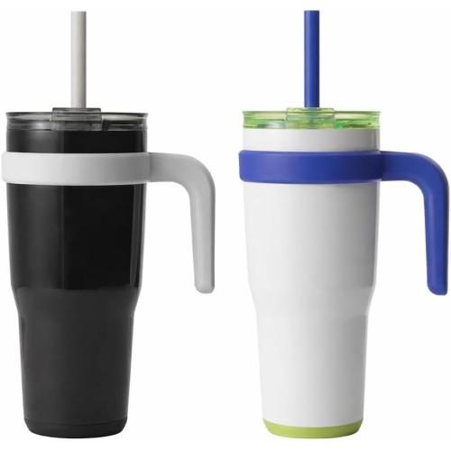 REDUCE 24 oz. Cold1 Tumbler, 2-Pack (Black & whitish)