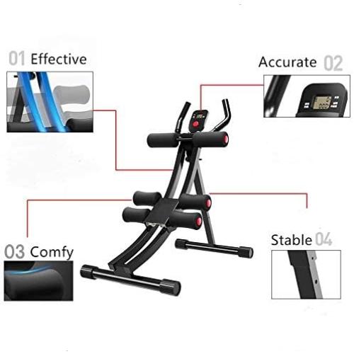 Fitlaya Fitness Core & Abdominal Trainers AB Workout Machine Home Gym Exercise Machine Ab Cruncher Foldable Fitness Equipment