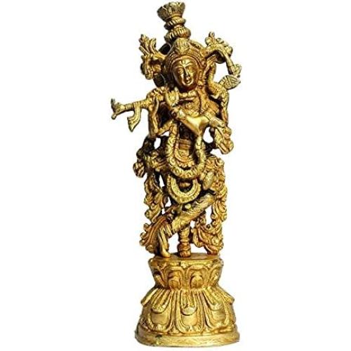Lord Murli Manohar Krishna/Krishan Brass, Statue