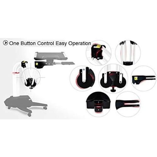 Kesrer01 Full Motion Long Arm Multifunctional Moving Laptop Desk Sofa Bedside Notebook Stand Lazy Lift Rotating Computer Table