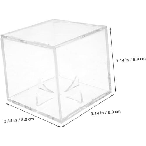 12Pcs Display Boxes for Baseball and Other Sports Balls Reusable Specimen Containers with Elegant Design for Home and Indoor Use for Memorabilia