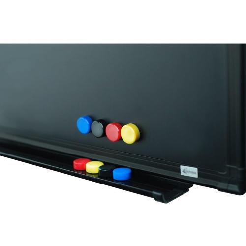 Lockways Magnetic Chalkboard 48 x 36 Inches, Aluminum Frame Large Blackboard, Hanging Chalk Board Wall Decor for Restaurant Menu, School, Office and Home