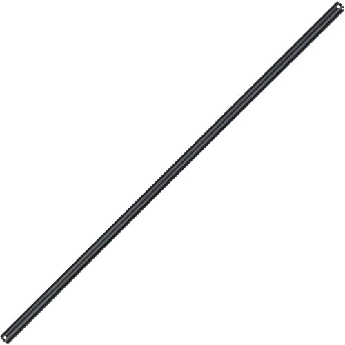 48 inch Ceiling Fan Downrod , 4 FT Black Downrod for Ceiling Fan, 1 inch Outside Diameter, Ceiling Fan Extension Downrod, Ceiling Fan Boom Suitable for a Wide Range of Fans (Black, Not Threaded)