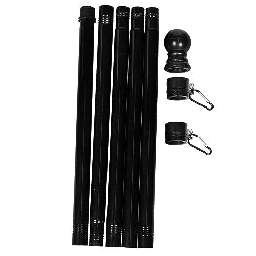 BESPORTBLE Reusable Stainless Steel Flagpole Rotating Heavy Duty Outdoor Flag Holder for Garden Wall Roof and Boat Weather Resistant and Practical Flag Display Rack